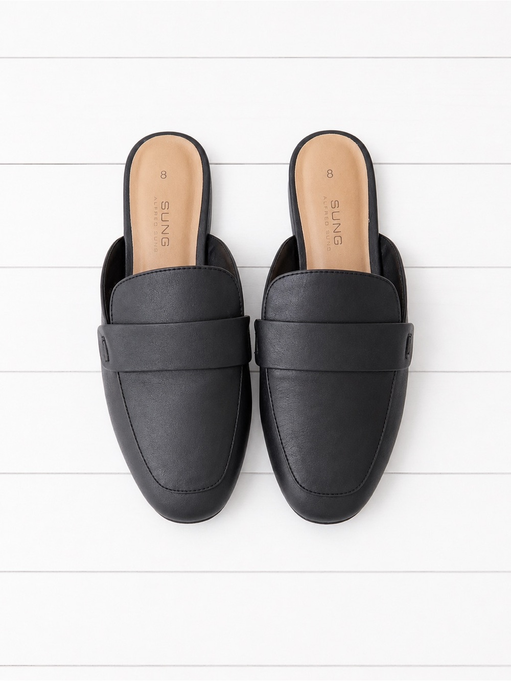 ALFRED SUNG Slip-On Mules